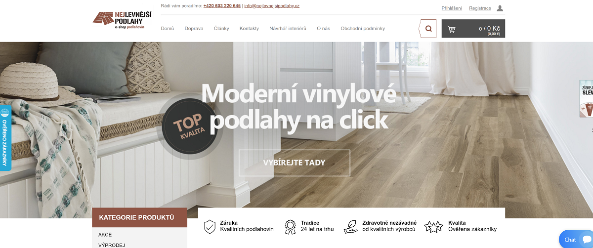 Vinylové podlahy 